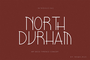 North Durham Sans Serif Font