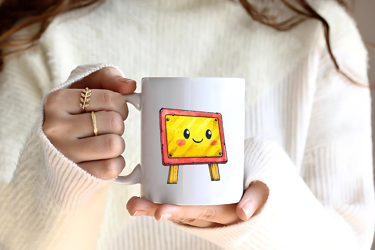 Cute Construction Watercolor Clipart, an Illustration by CreationArt (Photo 4 of 9)