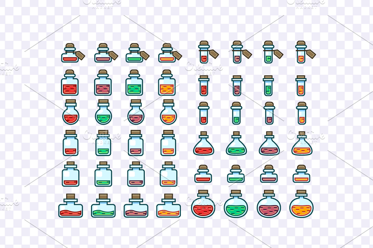 Potions, an Object Graphic by yurakr (Photo 4 of 4)