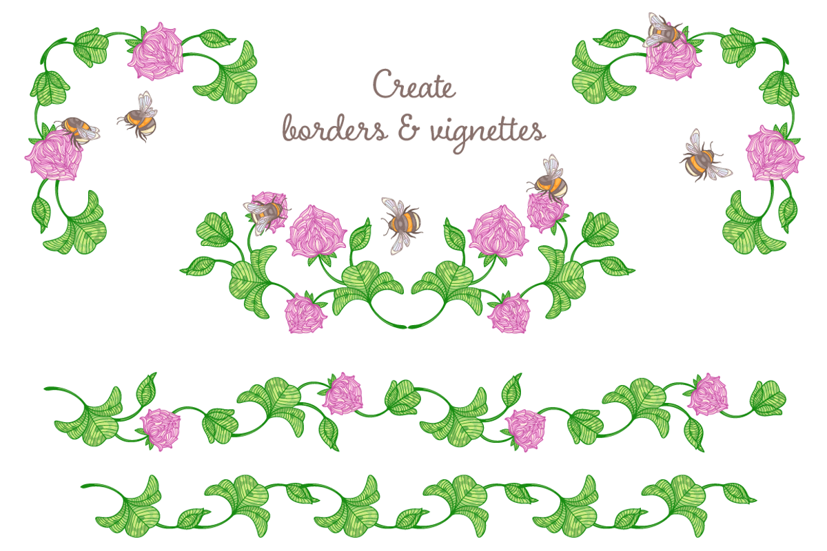 Clover summer set, an Object Graphic by zmeizza (Photo 3 of 5)