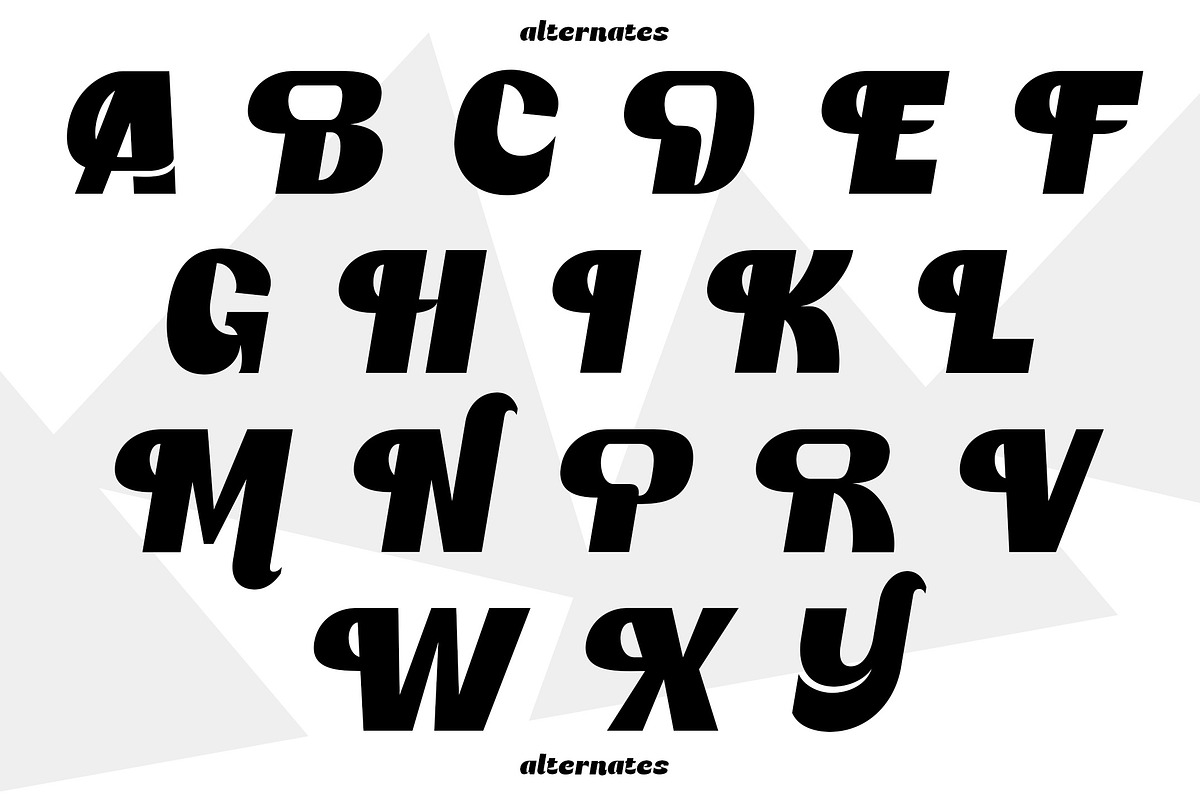 Melatonas - A Bold Display Typeface, a Sans Serif Font by Simetrica Labs (Photo 13 of 16)