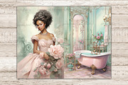 Dreams Junk Journal Paper, a Person Illustration by GlamArtZhanna (Thumbnail 4 of 10)