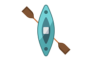 Kayak Vector Icon, an Icon by Pexelpy (Thumbnail 2 of 2)