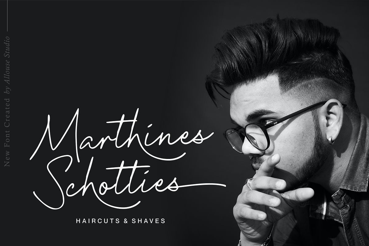 Skeptisgraph A Casual Signature Font, a Script Font by Allouse Studio (Photo 2 of 10)