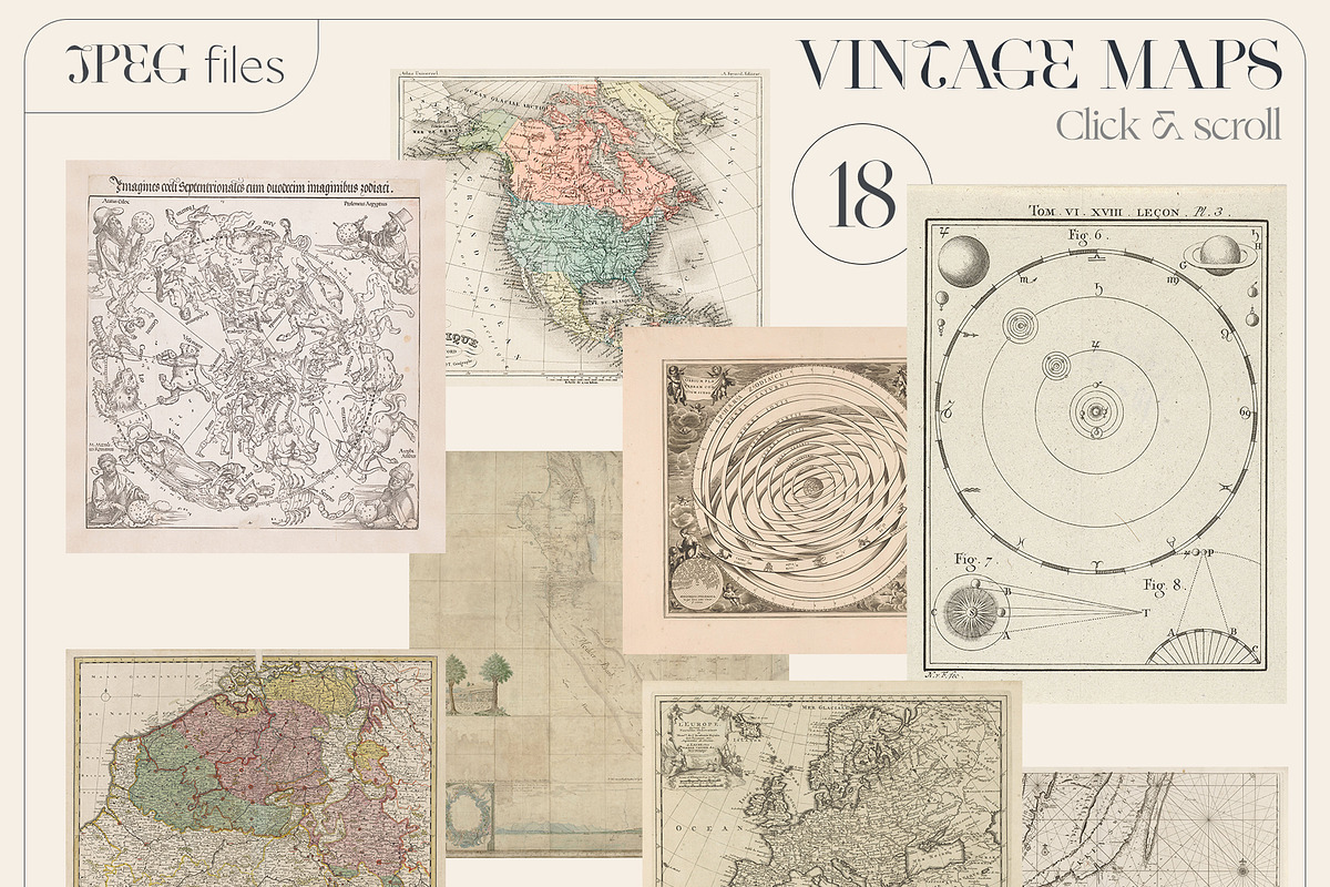 DREAMY Collage Creator. Vintage Art, an Object Graphic by Oksana Trygub (Photo 15 of 22)