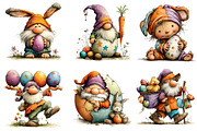 Easter Gnome Clipart, an Illustration by CreationArt (Thumbnail 5 of 6)