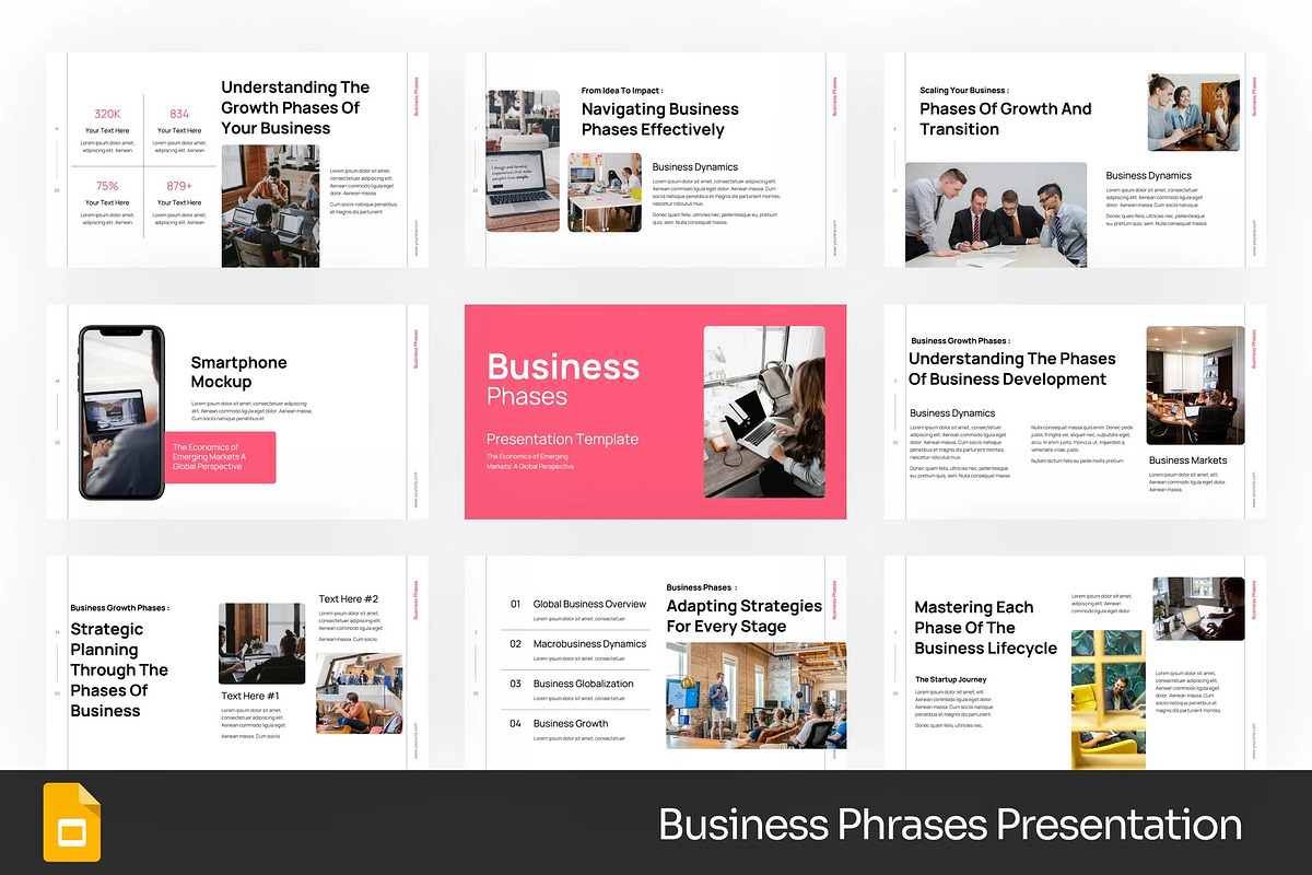 Business Phases GSlides, PPoint