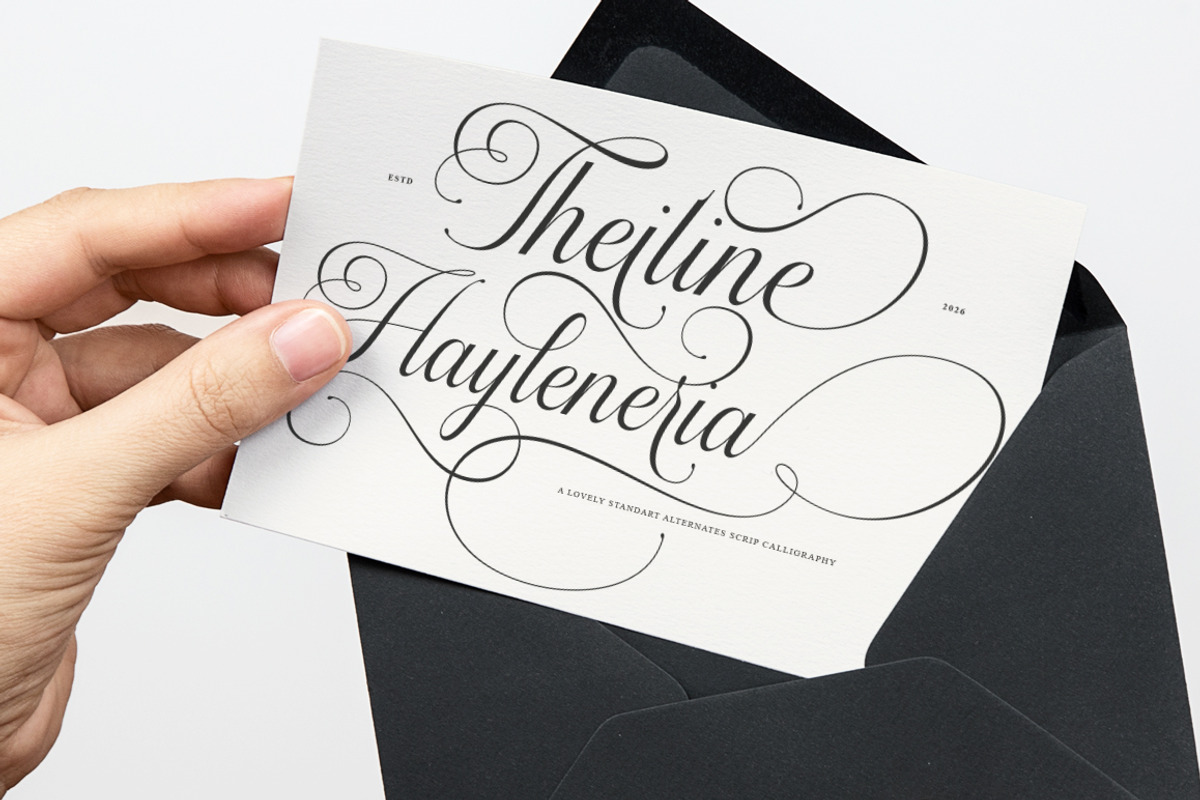 Callontine Script Pro, a Script Font by IM Studio (Photo 7 of 13)