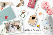 Watercolor Flower Crest DIY, a Decorative Illustration by Graphic Box (Thumbnail 3 of 13)
