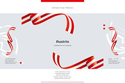 Austria flag ribbon vector, a Templates & Theme by Simbos (Thumbnail 9 of 9)