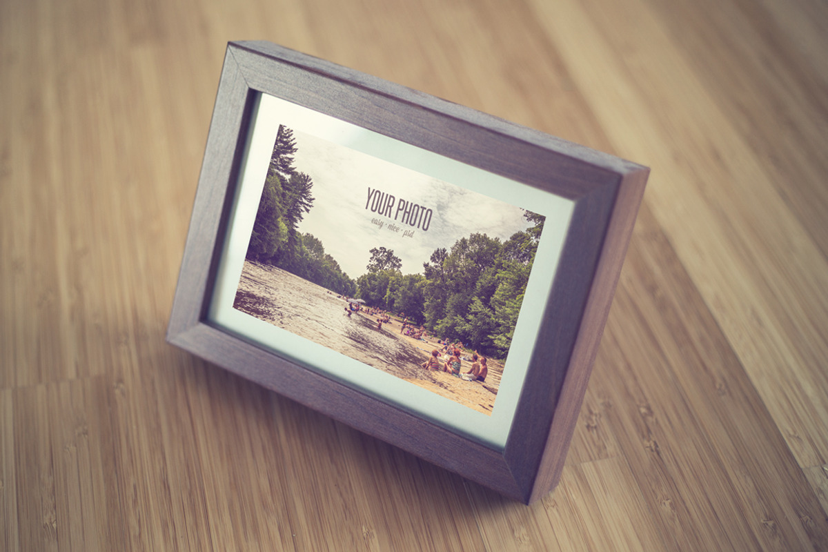 Realistic Frame Mock Up, a Print Template by Foos (Photo 1 of 2)