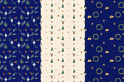 Cozy Christmas Seamless Pattern, a Pattern Graphic by SassyCorners (Thumbnail 5 of 6)