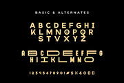 Marinford Modern Bold Logo Font, a Sans Serif Font by Andika Fez (Thumbnail 10 of 11)
