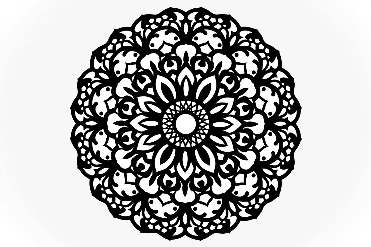Boho Floral Mandala Vector Pack, an Illustration by Artivon (Photo 3 of 21)