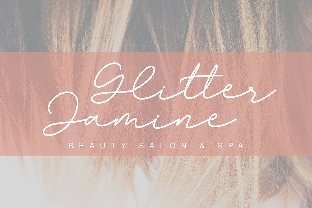 SALE! Amalina Monoline Font preview 5
