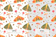 Butterfly seamless patterns, a Pattern Graphic by viktoriiavk (Thumbnail 6 of 7)