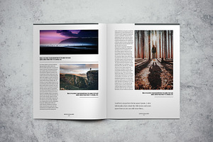 Lifestyle Magazine Indesign Template