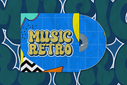 Gromvies - Retro Display, a Sans Serif Font by ahweproject (Thumbnail 7 of 8)