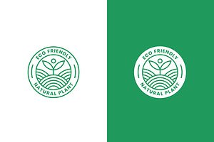 Nature Park Stamp Logo Design Icon, a Branding & Logo Template by Morvana Crew