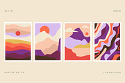 Boho Minimalist Landscapes, a Decorative Illustration by Léo Alexandre (Thumbnail 3 of 13)