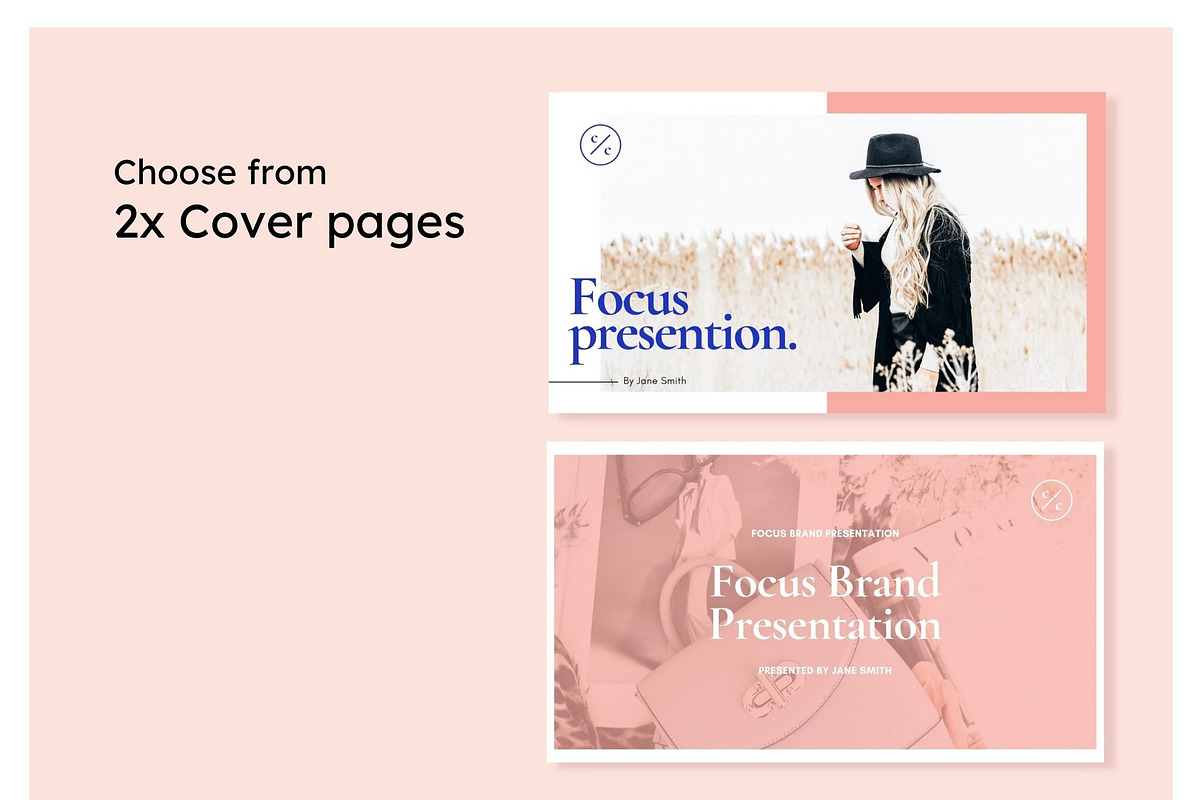 Focus Webinar, Course, Presentation, a Presentation Template by Cultive Creative (Photo 8 of 13)