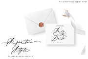 Wild Magnolia Luxury Script, a Script Font by theinkaffair (Thumbnail 8 of 13)