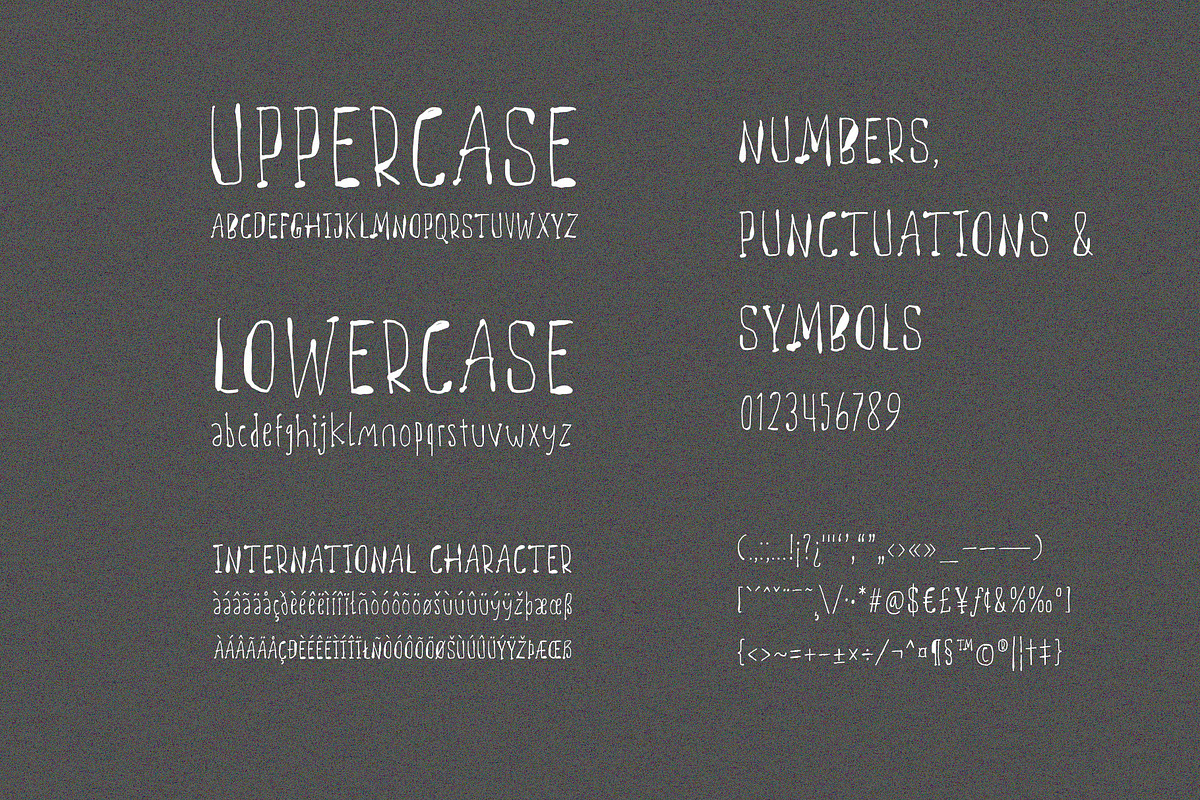 Lazy Grandma a Handwritten Font, a Handwritten Font by Tera Asset Garage (Photo 4 of 6)