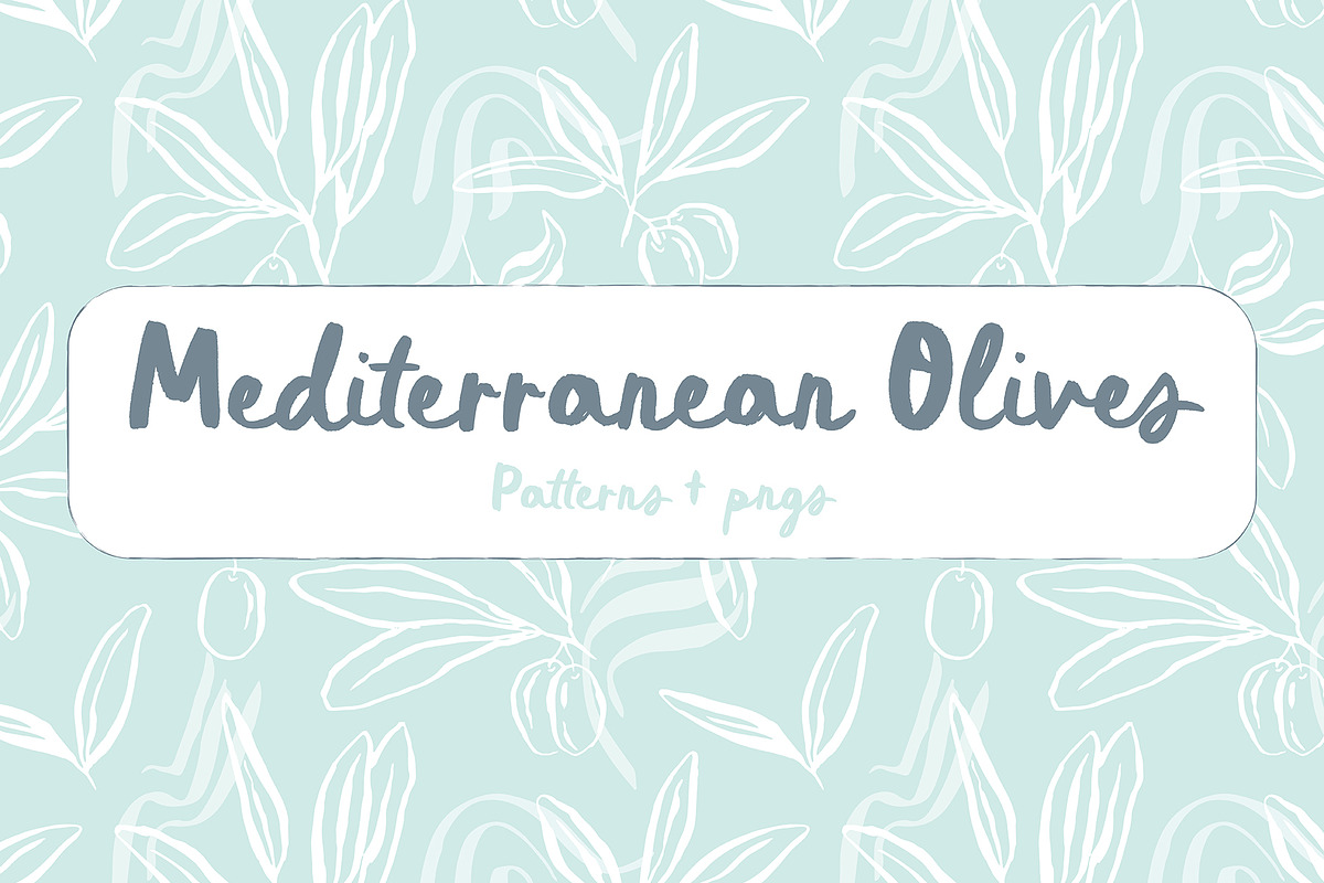 Mediterranean Olives Graphic Set, a Graphic by Alicia Bruce Creative (Photo 1 of 8)