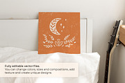 Boho linocut vector collection, an Object Graphic by Yamurchik (Thumbnail 8 of 14)