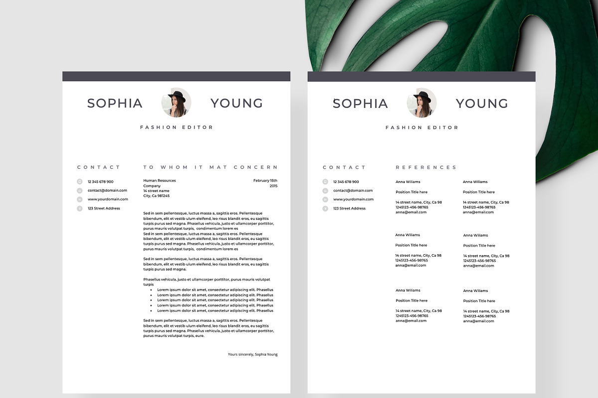 Resume Template 1, 2 page, a Resume Template by Resume Angels (Photo 5 of 9)