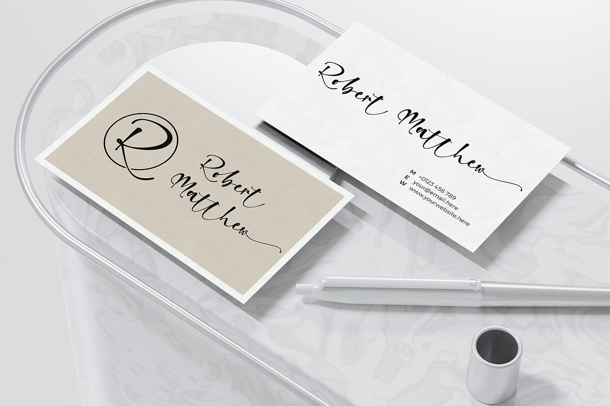 Rossellia, a Script Font by Stefani Letter (Photo 4 of 12)
