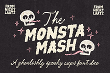 Monsta Mash Font Duo