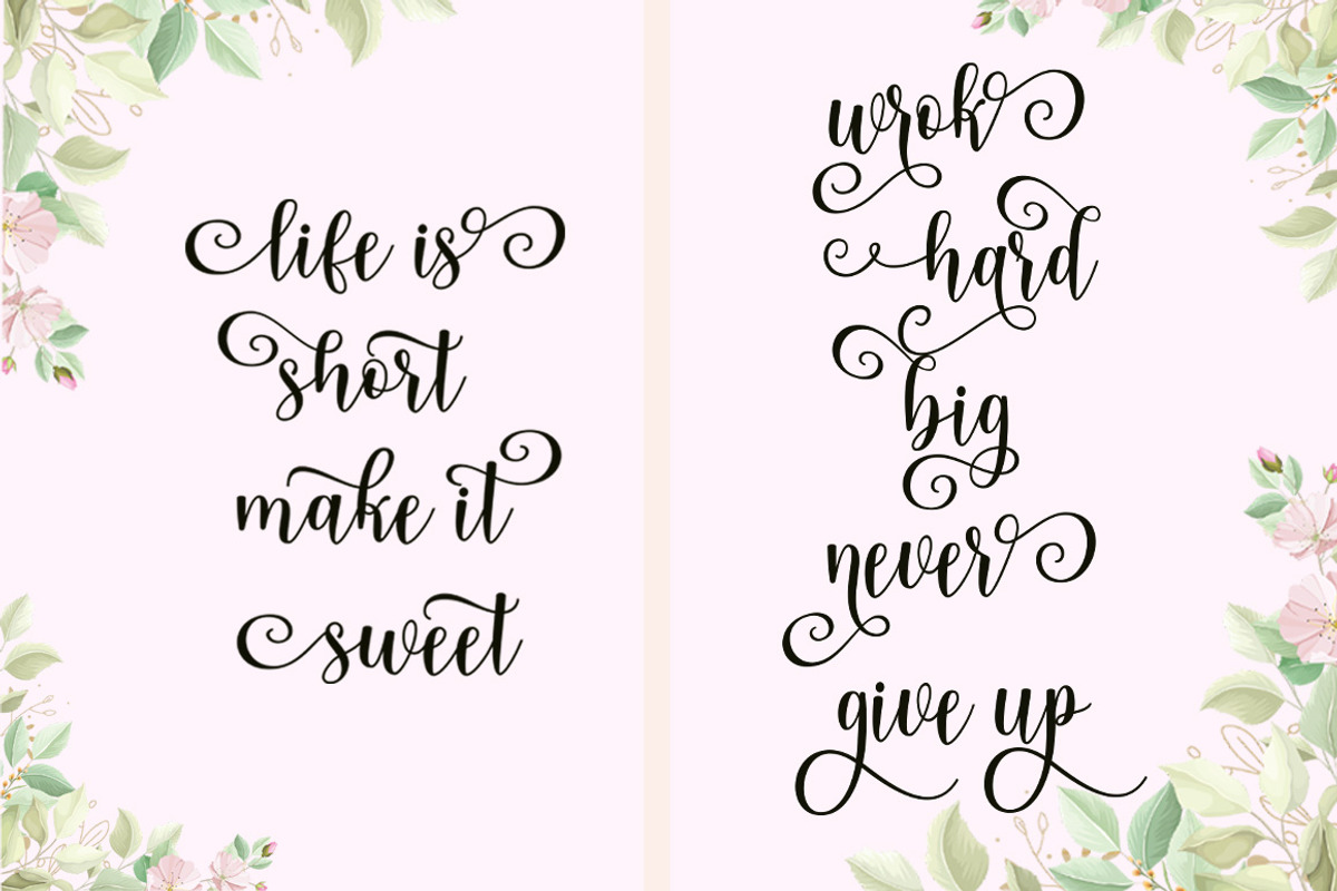 Hello Shanty, a Script Font by Adam Azura (Photo 5 of 8)