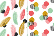 Trendy Tropic Patterns, a Pattern Graphic by Chus Moreno Studio (Thumbnail 3 of 6)
