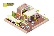 Isometric city map elements, an Object Graphic by tele52 (Thumbnail 14 of 72)