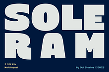 Soleram Sans Serif Display Font