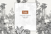 Toile. Panorama Murals, an Animal Illustration by Irina Dolgikh (Thumbnail 1 of 12)