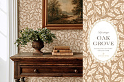 Oak & Acorn Autumn Patterns - Tan, a Pattern Graphic by Eclectic Anthology (Thumbnail 7 of 13)