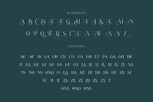 Brattons - Stylistic Ligature Serif