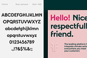 Pristine - Elegant Sans Serif, a Sans Serif Font by Concepta Digital (Thumbnail 13 of 16)