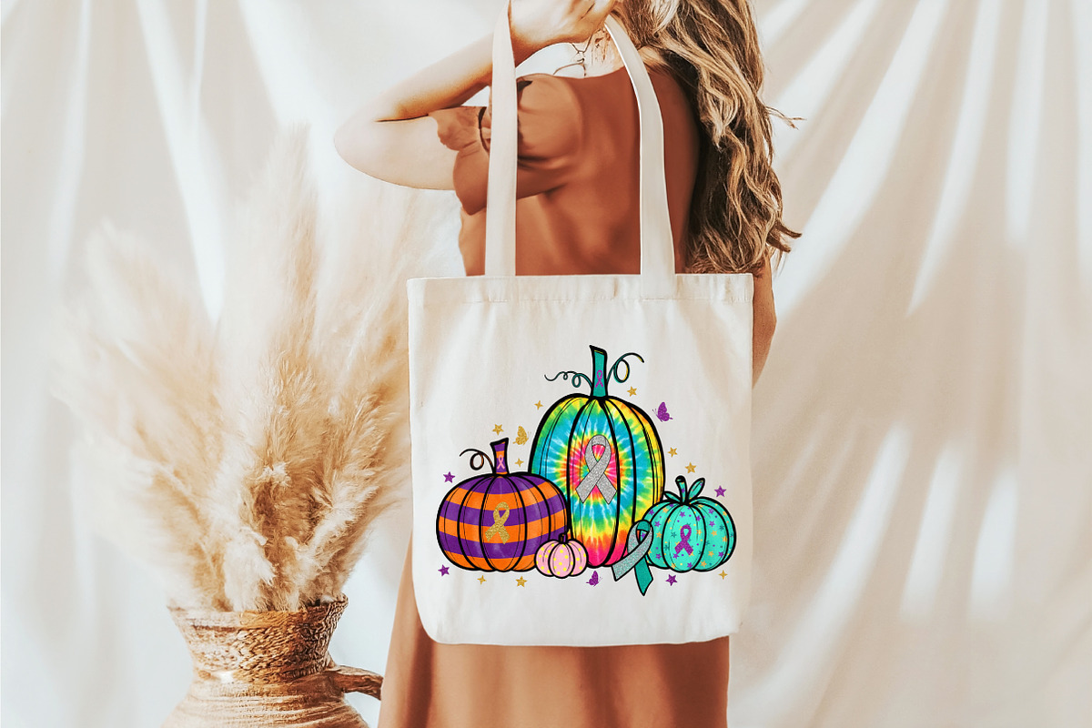 Leopard Pumpkin Breast Cancer Png, an Illustration by designcity5 (Photo 4 of 4)
