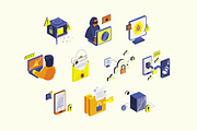 Cyber Security Illustration Pack, a Technology Illustration by Loin Studio (Thumbnail 3 of 3)