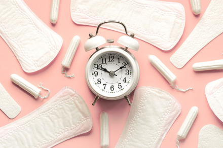 Concept of menstruation and menopaus, a Health & Medical Photo by esthermm