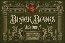 NS Blackbooks Vintage Font