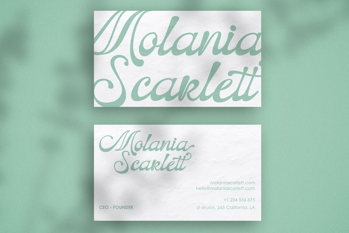 Naeville, a Script Font by StudioRhd (Photo 4 of 10)