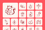 Love and Celebration Doodle Icons, an Outline Icon by Prosymbols (Thumbnail 13 of 13)