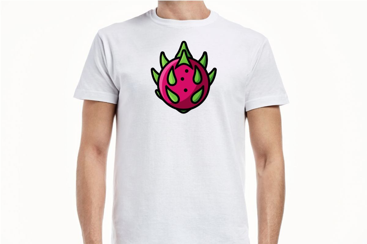 Cartoon Dragon Fruit Vector Clipart, a Food Illustration by newminddesign (Photo 2 of 8)