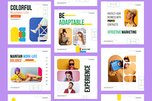 Corporate Social Media Post Design, an UI Kit Template by CreativeShaper