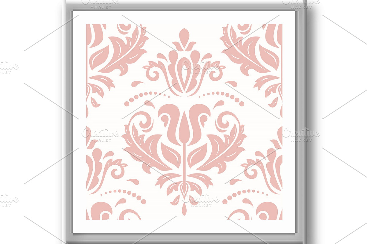 Orient Damask Seamless Vector, a Pattern Graphic by FineArtStudio (Photo 3 of 3)