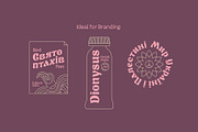 Datura —Fantasy Retro Brush, a Sans Serif Font by Pedroglifos (Thumbnail 6 of 12)